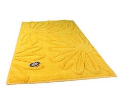 GÃ¶zze 1031-13-070120 Tapis de Bain Ã©ponge Jaune 70 x 120 70 x 120