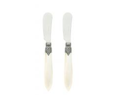 Murano Lot de 2 Couteaux Ã Beurre, 2,5 mm.