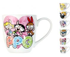 Home 9077500 Lot de 6 Mugs Porcelaine Cartoon Network CC600 préparation ameublement Table