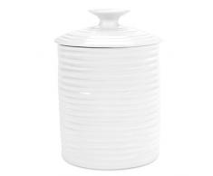 Sophie Conran pour Portmeirion Bocal, Porcelaine, Blanc, 13Â x 13Â x 18Â cm