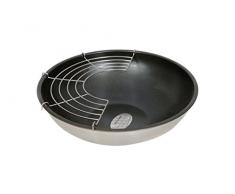 Callaway Friteuse INOX Wok Anti-adhésive 28 cm