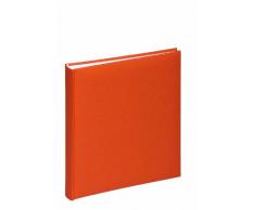 Pagna 10804-09 Album photo Ã spirales 40 pages blanches cartonnÃ©es 210 x 250 mm avec reliure tissÃ©e (Orange)