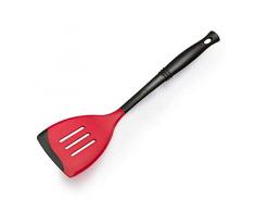 LE CREUSET 93100100060008 Palettes de Cuisine, Silicone, Noir, Rouge