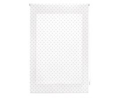 Blindecor Motas Store Enrouleur, Tissu, Blanc Gris, 110Â x 180Â cm