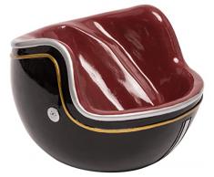 LUDI-VIN Porte Bouteille Casque Moto Vintage Noir