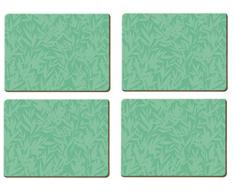 Creative Tops Set de Table en liège Motif Pandicorne Vert 29 x 21,5 cm