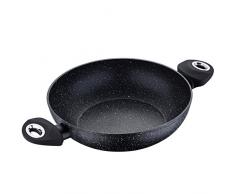 San Ignacio Galaxy - Casseroles aluminium forgé poignées avec soft touch 28x7.5 cm