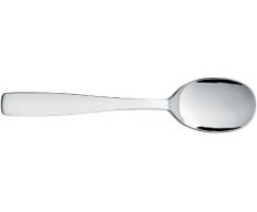 A di Alessi KnifeForkSpoon Cuillère à dessert en acier inoxydable 18/10 - Set de 6 pièces