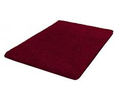 Kleine Wolke 4071468657 Seattle Tapis de bain Polyester Rouge Grenat 80 x 140 x 2 cm