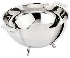 Cristel - PAS24Q Passoire inox 24cm sans poignée amovible - Collection Mutine