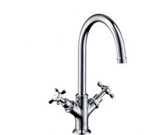 Hansgrohe Axor Montreux Mélangeur lavabo bidet avec garniture de vidage: 16502000