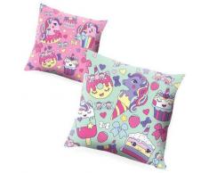 Desconocido Kids Cupcake Coussin Multicolore 40 x 40 cm