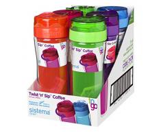 SystÃ¨me 21478Â Coffee to go gobelet polypropylÃ¨ne, 49Â CC, Multicolore