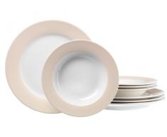 Ritzenhoff & Breker 596649 Doppio Service de Table CrÃªme 8 piÃ¨ces