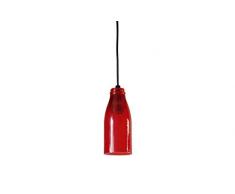 interfan Lampe suspension Bouteille Moderne Rouge mat