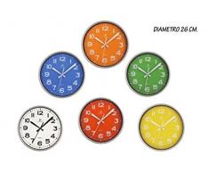 lowell Horloge Ronde cm.25,2Â Assortis 00940