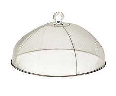 kela 11444 Couvre Plat Cara 35x15cm en Acier Inoxydable, Argent, 35 x 35 x 15 cm