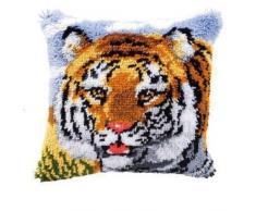 Kit coussin au point noué Tigre