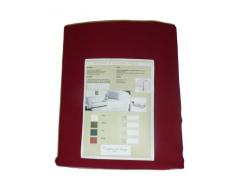 Comptoir du Linge Protège Fauteuil Bi-Extensible Polo 1 place rouge