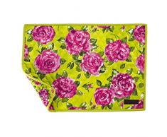 Ragged Rose Set de Table en Coton de la Gamme Mattie, Vert chartreause