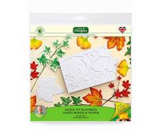 Nicholas Lodge Moule Ã glaÃ§age en silicone pour pÃ¢te Ã sucre Motif feuilles de lierre et de ginkgo