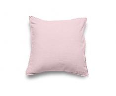 Soleil docre 547701 DENTELLE Coussin Coton Rose 40 x 40 cm