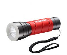 Varta 17627101421Â -Â lampe torche lampe de poche, Noir, Rouge, Aluminium, IPX4, 1Â Lamp (s), LED)