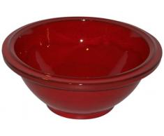 Amazing Cookware Bol en Terre Cuite Rouge 20 cm