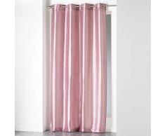 douceur dintérieur rideau a oeillets 140x240 cm shantung shana rose