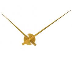 Karlsson KA5516GD Horloge murale Aiguilles XL Little big time Métal aluminium D90cm Or Doré