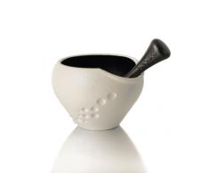 BexSimon Petit mortier et Pilon en Fonte Crème