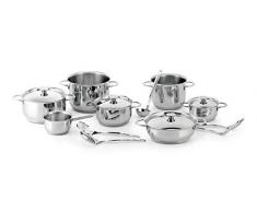 Lagostina Batterie de casseroles 16 pezzi Argent