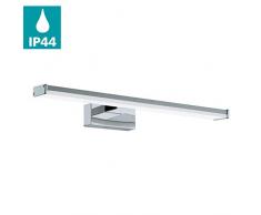 Eglo Lampe, Aluminium Plastique, Chrome, argentÃ©., LÃ¤nge 40 cm