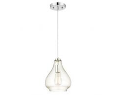 Westinghouse 6103640 Suspension E27 Acier Chrome