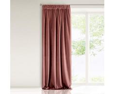 Eurofirany Rideaux, Polyester, Rose foncÃ©, 140 x 270 cm