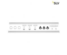 SLV KIT MonophasÃ© 230V PURI et Rail | Luminaire Lampe Indoor Aluminium Blanc Lampe IntÃ©rieure, Lampe dâIntÃ©rieur