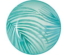 Luminarc Crazifolia Assiette Creuse 20 cm 1 Place Bleu Vert