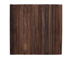 Creative Tops Naturals à Lattes en Bois Sets de Table, 30 x 29 cm (Lot de 2), Bois, Marron, 30 x 29 x 0.5 cm