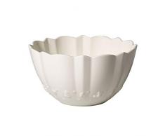 Villeroy & Boch - Bol Toys Delight Royal Classic plat creux, coupe ronde avec motif en relief en porcelaine premium, blanc, 2,87Â l, adaptÃ© au lave-vaisselle