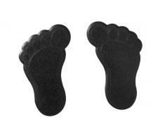 Ridder 69500-0 Mini Tapis de Douche/Baignoire Motifs Antidérapants Caoutchouc Synthétique Noir XXS