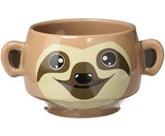 thumbs Up! - Sloth Mug - Tasse CÃ©ramique en forme dun paresseux - oreilles sont les poignÃ©es - brun - 275ml - 0001696
