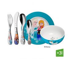 WMF 1286009964 Set de 6 Couverts Enfant, Acier Inoxydable, Transparent, 40 x 25 x 10 cm