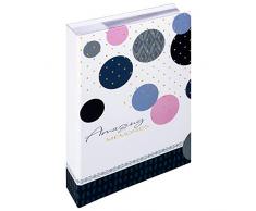 walther design ME-488-L Amazing Memories, Mémo slip-in album 300 photos 10x15 cm, bleu