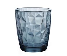 Rocco Bormioli Blue Diamond-Lot de 6 Gobelets Dof Cl. Art. 3,02259 39