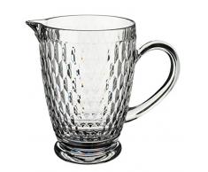 Villeroy & Boch 11-7299-0401 Boston cruche, Magnifique récipient Exquis pour Servir de délicieuses Boissons en Toute Occasion, Verre de Cristal, Transparent