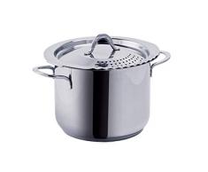 Aeternum y0dvppn220Â Divine Pot (Faitout pour pÃ¢tes) 22Â cm, adaptÃ© Ã linduction, acier