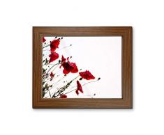 Tailored Frames Cadre photo carrÃ© en MDF Noyer 15 x 10 cm