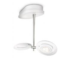 Philips Ledino Spot LED Vaganza 2 ampoules à intensité variable 6 W Blanc 579153116