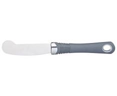 Kitchen Craft Couteau Ã Beurre avec PoignÃ©e de Confort, Acier Inoxydable, Argent/Gris, 28 x 28 x 18 cm