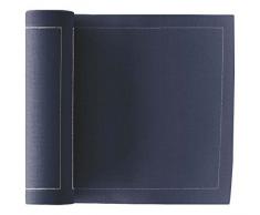 Serviette de table en coton 32x32cm - Rouleau de 12 serviettes - Gris Antracite